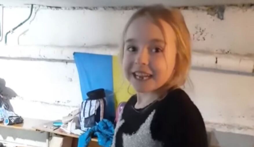Ukraine-Konflikt: Mädchen singt Lied aus «Frozen»