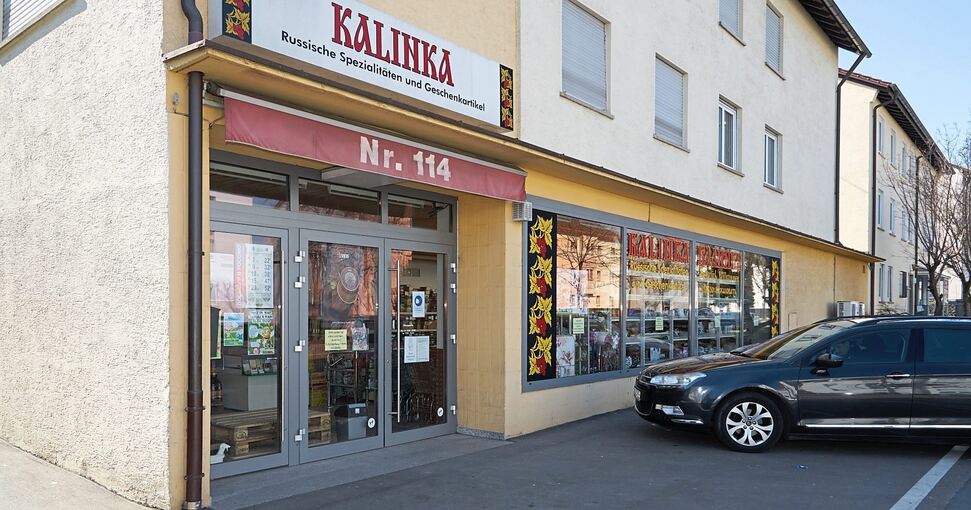 Politik ist in dem Geschäft „Kalinka“ auf der Friedrichstraße tabu. Foto: Andreas Becker