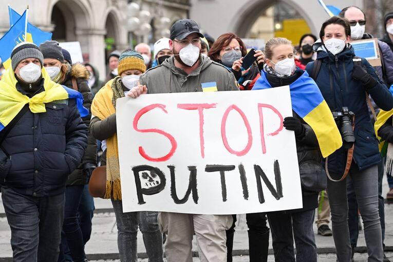 Ukraine-Konflikt - Demonstration