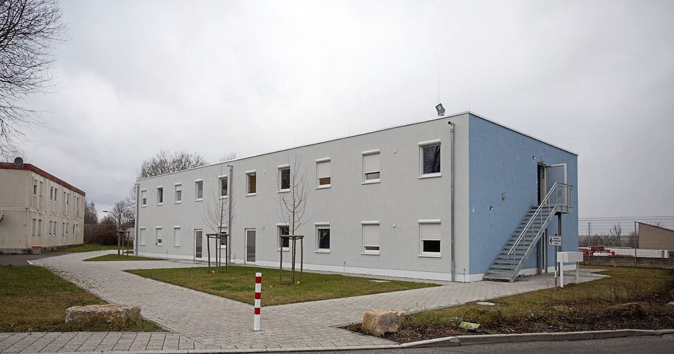 Asylunterkunft in der Wilhelm-Haas-Straße. Foto: Holm Wolschendorf