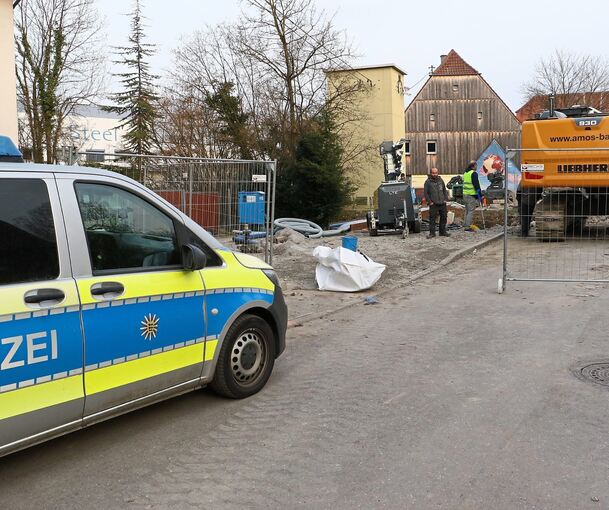 Bei Bauarbeiten in Großbottwar wurden Reste eines Sprengsatzes aus dem Zweiten Weltkrieg gefunden. Foto: KS-Images.de/Andreas Rometsch