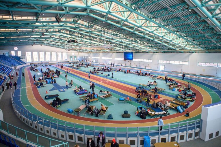 Notunkerkunft in Sachsen-Anhalt