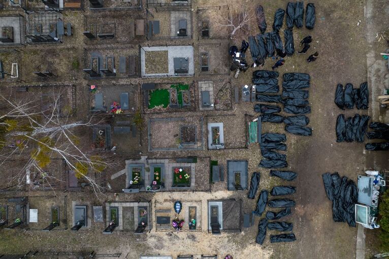 Friedhof in Kiew