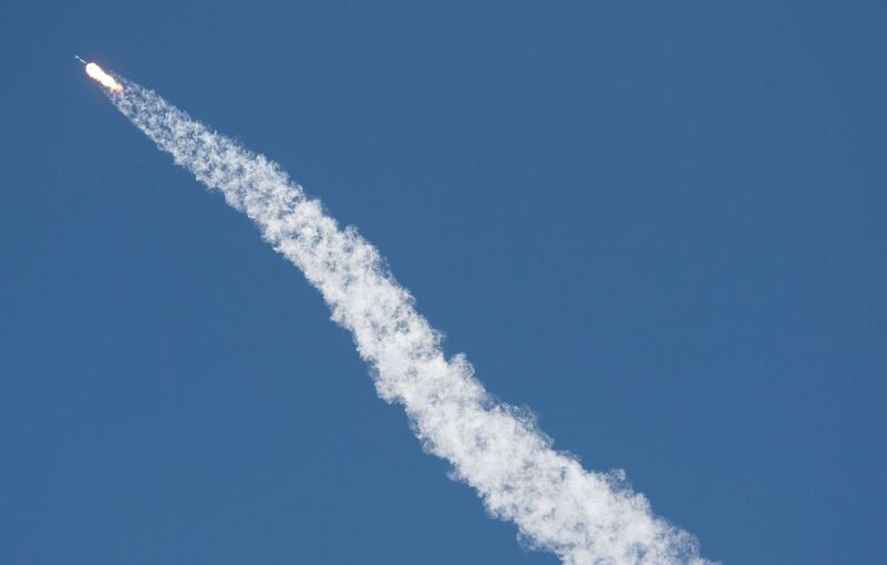 SpaceX fliegt zur ISS Raumstation