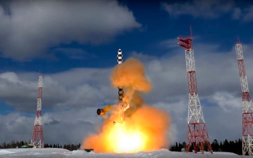 Raketentest in Russland