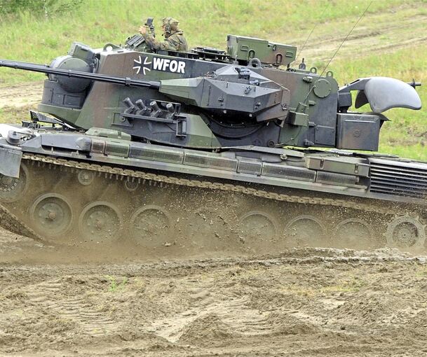 Gepard-Panzer sollen an die Ukraine geliefert werden. Foto: Maurizio Gambarini/dpa
