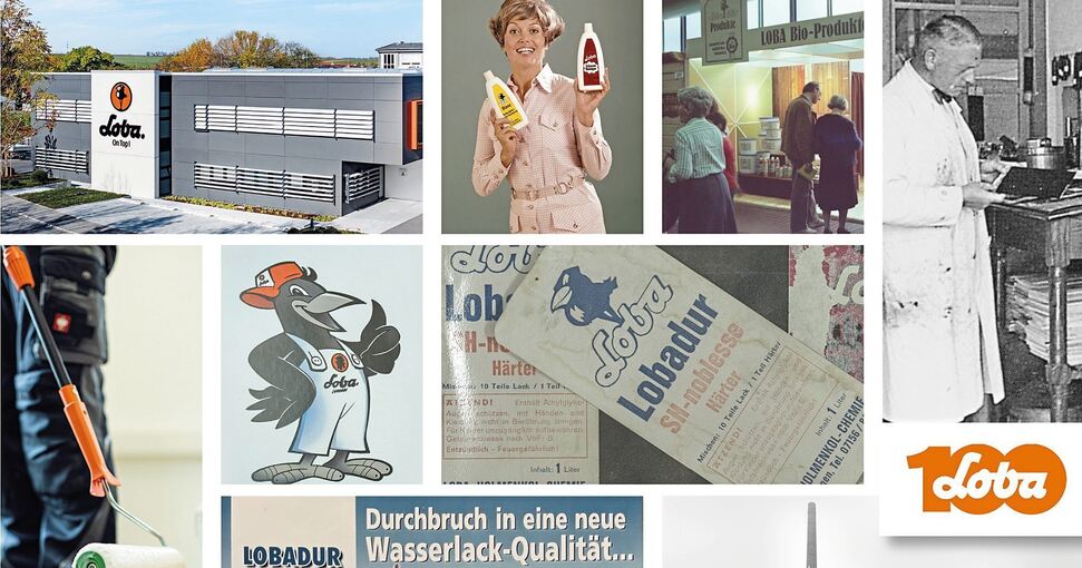 Seit der Gründung des Unternehmens im Jahr 1922 hat sich bei Loba in Ditzingen viel ereignet. Fotos: Loba