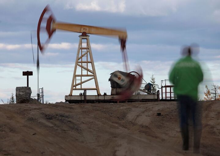 Ölförderung in Russland