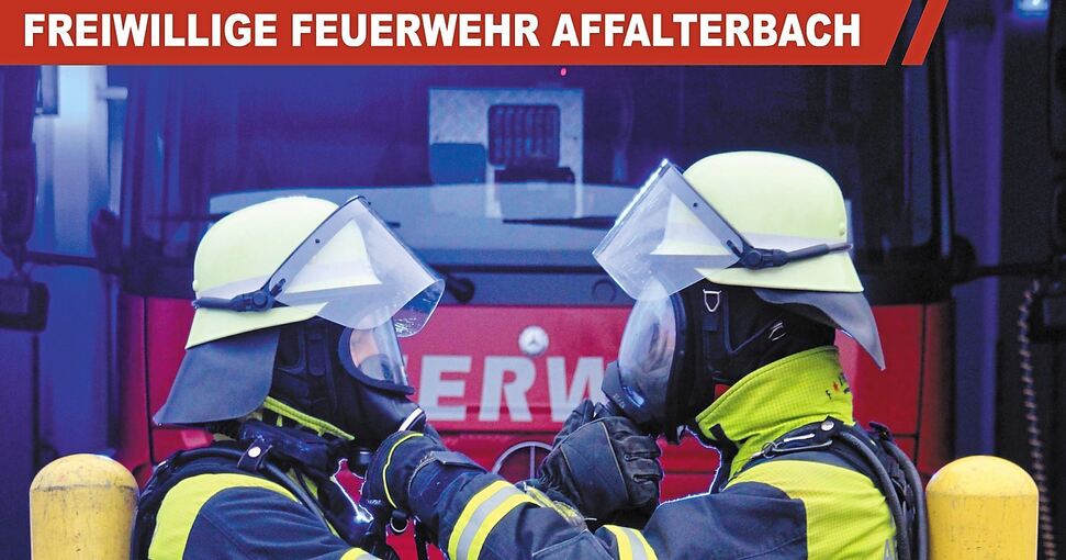 Mit Plakaten und Flyern sucht die Feuerwehr nach Mitstreitern. Foto: Feuerwehr Affalterbach