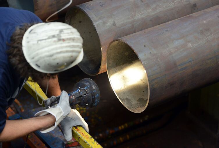 Strahlrohr-Produktion bei Vallourec