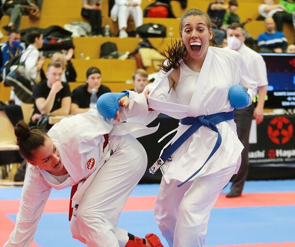 Anna Miggou (rechts). Foto: Baumann