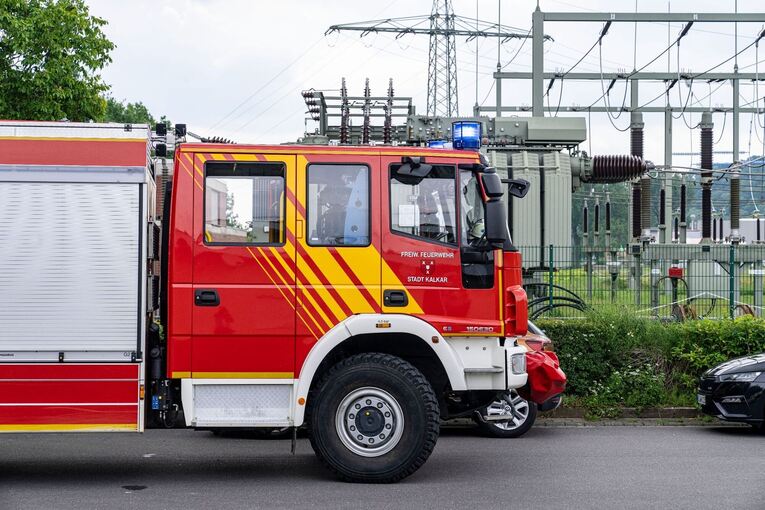 Unfall im Umspannwerk in Kalkar