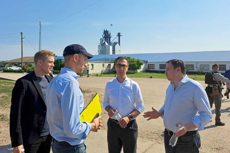 Agrarminister Özdemir in der Ukraine