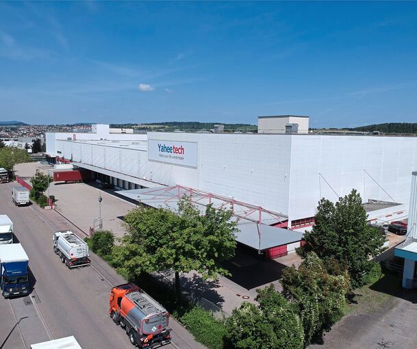 Der Yahee-Firmensitz in Bietigheim-Bissingen. Foto: Yaheetech /T. Gutekunst/p