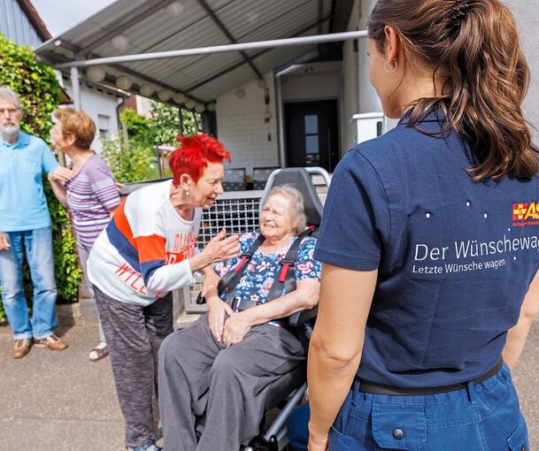 Versprochen: „Gertrud, ich b‘such‘ dich amol!“