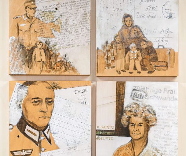 Arbeit von Ursula Haarscheidt. Fotos: Ramona Theiss