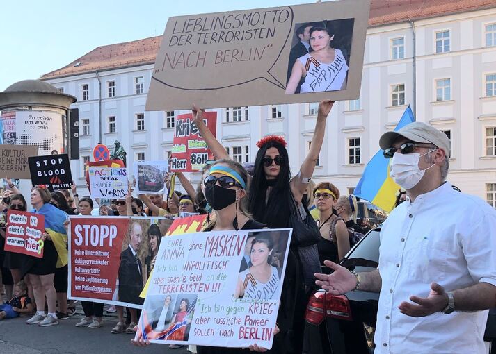 Proteste gegen Anna Netrebko