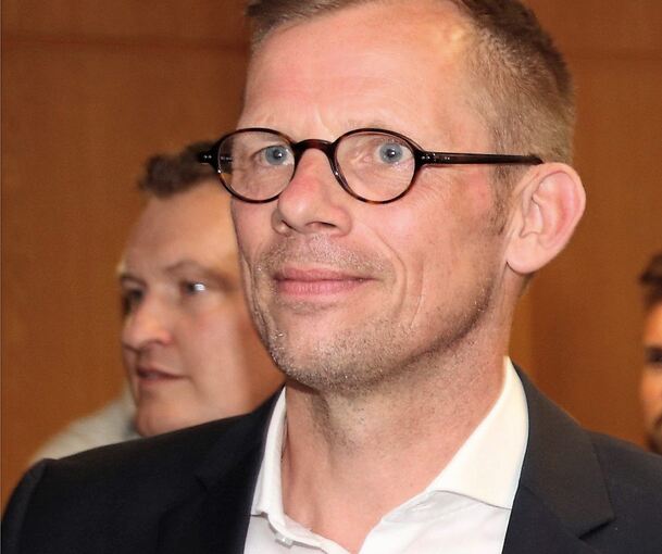 Uwe Skrzypek ist der neue Oberbürgermeister von Vaihingen. Foto: Albert Arning