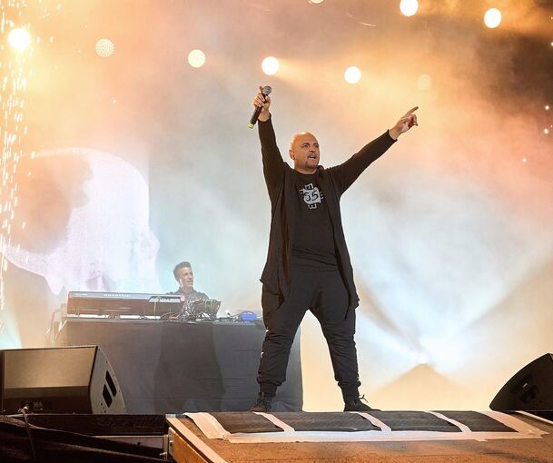 Abschluss des Abends: Eiffel65. Foto: Andreas Becker