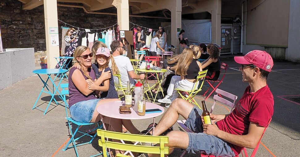 Ludwigsburgs urbanster Platz zieht ein bunt gemischtes Publikum an. Archivfoto: Holm Wolschendorf