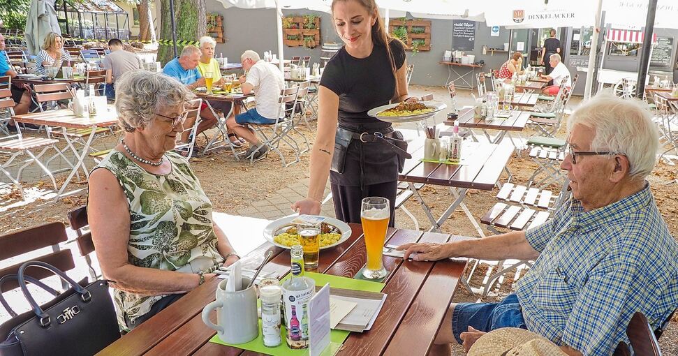 Der Badgarten hat sieben Tage die Woche geöffnet.