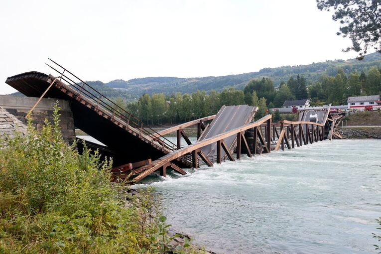 Brücke in Norwegen Brücke in Norwegen