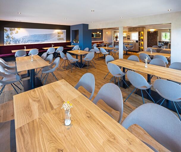 Blick in den neu gestalteten Gastraum.