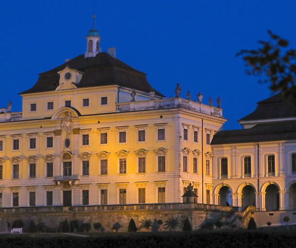 Beleuchtung der Ludwigsburger Schlösser wird ab 1. September 2022