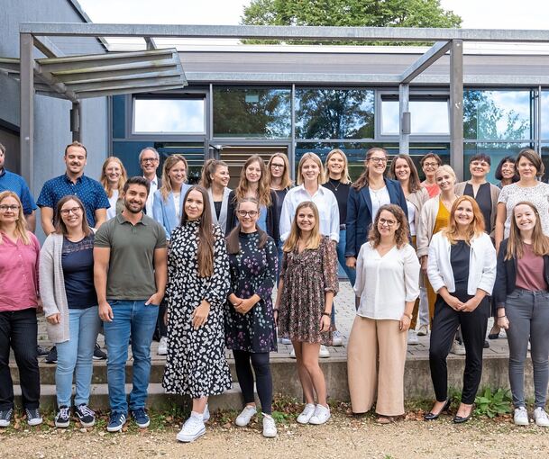 Die die neuen Lehrer an der Hanfbachschule in Möglingen. Foto: Andreas Essig