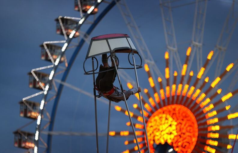 Start des 187. Münchner Oktoberfests