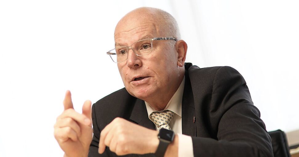 „Wir müssen das Demokratieverständnis wieder stärken“, sagt Tamms Schultes Martin Bernhard im LKZ-Interview…