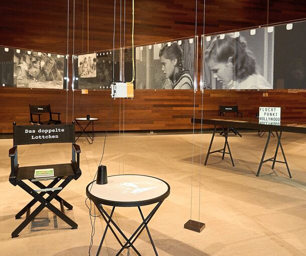 Ziemlich abgedreht: Das Verhältnis von Literatur und Film steht im Fokus der Ausstellung im Literaturmuseum der Moderne. Fotos: Andreas Becker