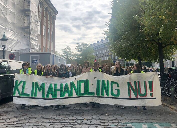 Klimastreik in Kopenhagen