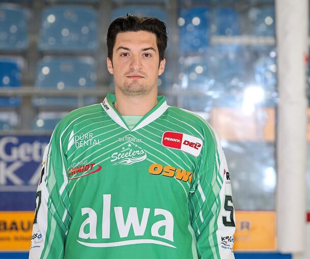 Steelers-Stürmer Daniel Weiß.Foto: bm