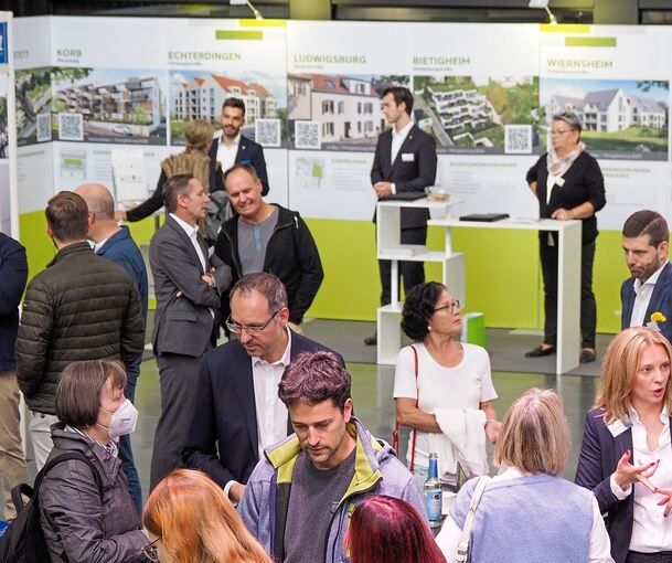 Aus der bekannten IMMO (ein Archivbild aus dem Jahr 2022) wird jetzt die Messe WOHNEN 360° für Themen rund ums Haus.