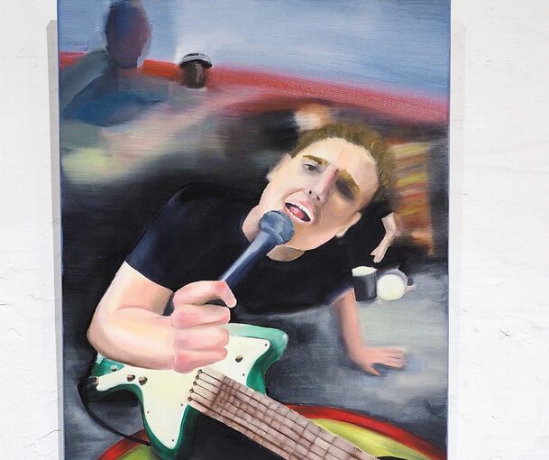 Lotte Giebels „Im Proberaum“. Foto: Holm Wolschendorf