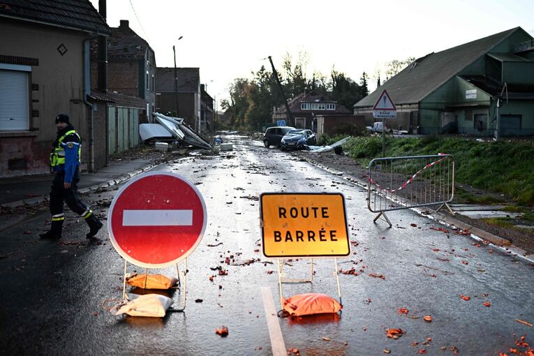 Unwetter in Frankreichs Unwetter in Frankreichs