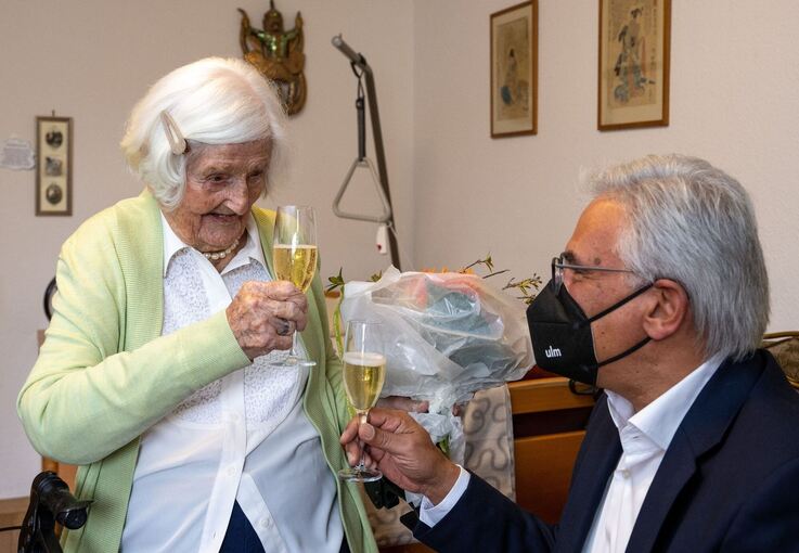 Änne Matschewsky 110 Jahre alt