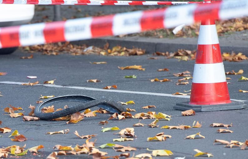 Betonmischer-Unfall
