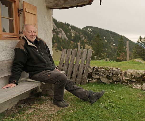 Regisseur in Landschaft: Thomas von Steinaecker besuchte mit Werner Herzog Stationen seines Lebens. Foto: privat