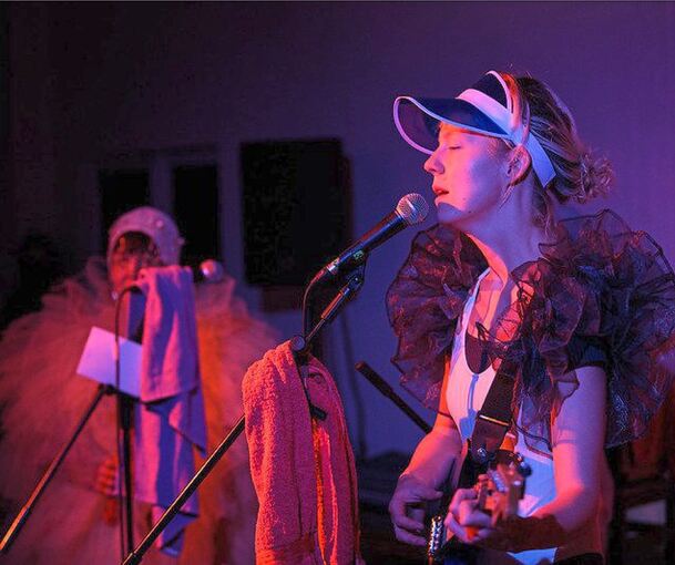 Fantasiereich: „Wasser, Wasser“ in der Rampe. Foto: Jean-Marc Turmes/p