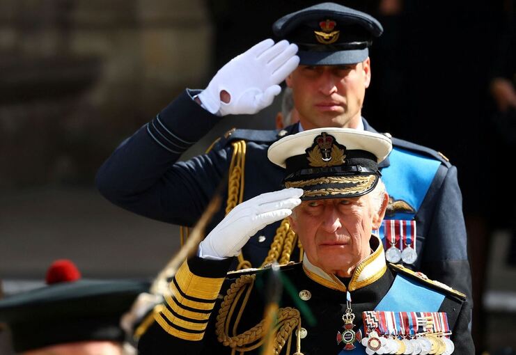 König Charles und Prinz William König Charles und Prinz William