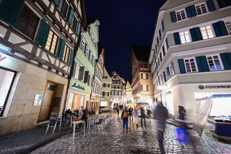 Reduzierung der Straßenbeleuchtung in Tübingen