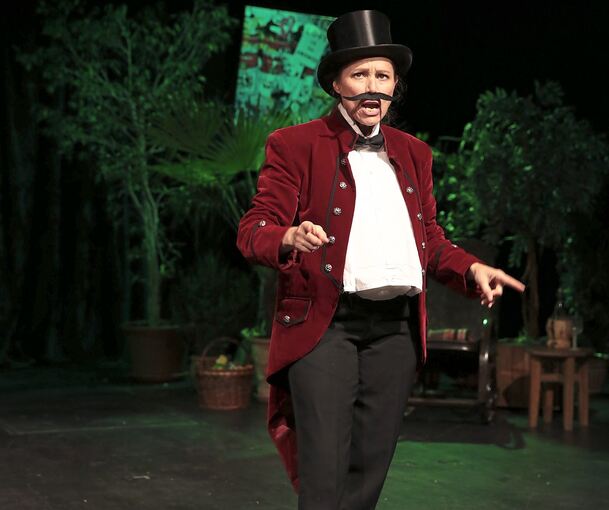 Silvia Passera in „Naturtheater Oklahoma“. Foto: Stefan Kirchknopf/p