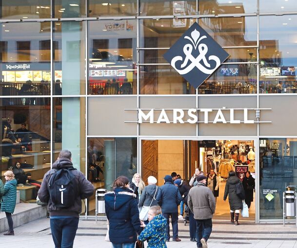 Das Einkaufszentrum Marstall am Ende der Fußgängerzone steht vor gewaltigen Herausforderungen. Foto: Ramona Theiss