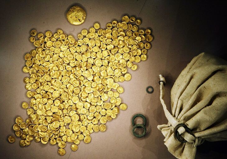 Goldschatz der Kelten aus Museum gestohlen