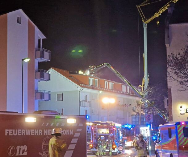 60 000 Euro Schaden sind bei einem Dachgeschossbrand im Heilbronner Stadtteil Böckingen entstanden. Foto: 7aktuell.de/Walter/Hessenauer