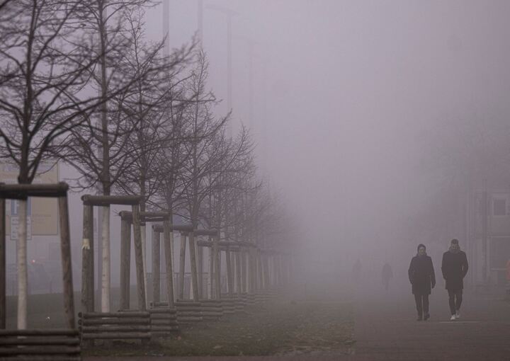 Nebel in Berlin