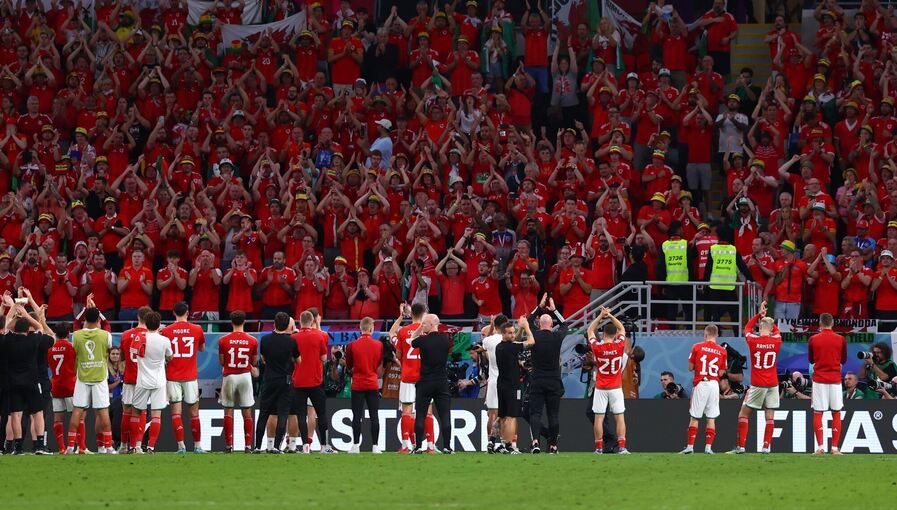 Wales vor Fans Wales vor Fans