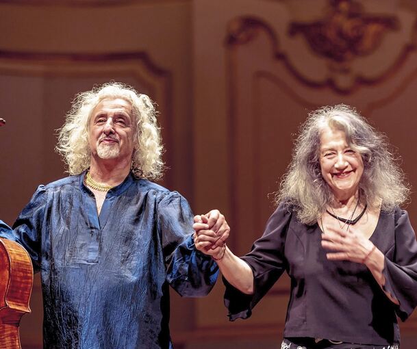 Martha Argerich und Mischa Maisky. Foto: Yoshie Kuwayama/p
